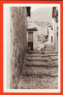 VaO068 ⭐ Localizable Pequeño Pueblo Escalera De Calle Région BENIDORM ALICANTE ? Village à Localiser Carte-Photo 1950s - Ohne Zuordnung