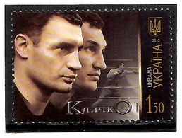 Ukraine 2010 . Brothers Klitschko (Boxing). 1v: 1.50 Michel # 1089 - Ucraina