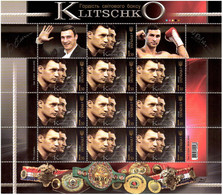 Ukraine 2010 . Brothers Klitschko (Boxing). M/S Of 10+ 2 Label.Michel # 1089 - Ukraine