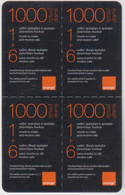 ARMENIA - 1000 Drams - 1 +6 Months , Orange Card Prepaid, Used - Armenia