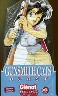 PLV  MANGA : " GUNSMITH CATS Burst " Décoration De Vitrine GLENAT (neuf) 2005 - Autres & Non Classés