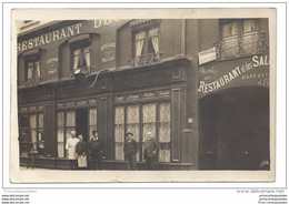 CPA 69  Carte Photo Lyon Devanture De Restaurant Felix Passet 2. Rue Charles Dullin Anciennement Rue D'Egypte - Lyon 2