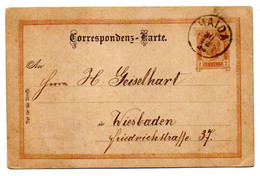 Autriche  --entier Postal CP --HAIDA  Pour WIESBADEN - Cartoline