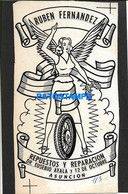 150849 MOTORCYCLE MOTO REPUESTOS Y REPARACION RUBEN FERNANDEZ STAMPING YABLON MODELO PARA ARMAR EL CALCO NO POSTCARD - Motos