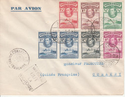 Airmail Goldcoast  Guineé Francais Conakkry ?????? - Militaria