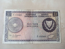 Cyprus 1961 1 Pound Used - Zonder Classificatie