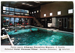 BOLZANO San Candido Innichen Albergo CAVALLINO BIANCO Hotel Pensione Ristorante Restaurant NV Now Ski Sci Piscina Pool - Bolzano (Bozen)