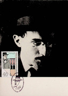 1985 Portugal Vultos Das Artes, Letras E Pensamento Português. Aquilino Ribeiro. Fernando Pessoa - Maximumkaarten