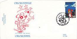 B01-270 2663  BD P1191 FDC   Rare Chlorophyl Chlorophylle Macherot Raymond 5-10-1996 6762 Saint-Mard €9 - 1991-2000