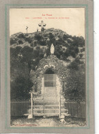 CPA - (81) LAUTREC - Aspect De La Grotte De Lourdes Et Le Calvaire Sur La Colline En 1906 - Lautrec