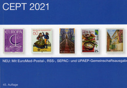 MICHEL CEPT Katalog 2021 Neu 74€ Neuer Inhalt: Jahrgang-Tabelle Vorläufer Symphatie-Ausgabe Stamps Catalogue EUROPE - Filatelie