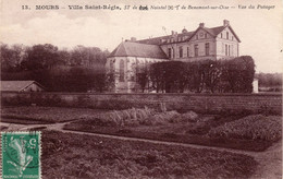 MOURS - Villa Saint-Régis - Vue Du Potager N°13 éd IPM--plan Situation Au Verso - Mours