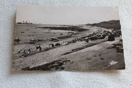 Cpsm 1953, Equeurdreville, Plage De La Saline, Manche - Equeurdreville