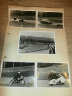 Fotos Vom Sachsenring , Ca. 1950 , Hohenstein-Ernstthal , DDR , Rennsport , Motorradrennen !!! - Motor Bikes
