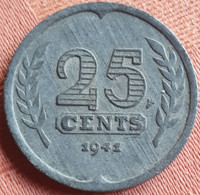 NEDERLAND :ZEER  MOOIE 25 CENT 1941 KM 174 W.WAR II Issue - 25 Cent