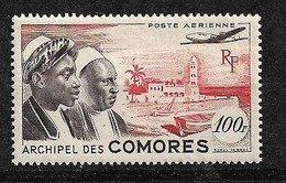 Comores  Poste Aérienne N° 2  Neuf  * *      B/TB = MNH F/VF          - Airmail