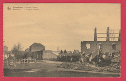Roeselare / Roulers - Fabriek Pardon ... Puinen 1914-18 - 1921 ( Verso Zien ) - Roeselare