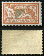 N° 145 2F MERSON TB Neuf N* Cote 55€ - 1900-27 Merson