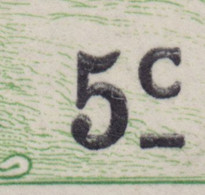 Portugal 1924 Mi. 319    5c. Luis De Camoes Battle Of Schlacht Von Cueta ERROR Variety 'Value DOUBLE PRINT', (Used) - Used Stamps