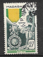 Madagascar    N° 321 Médaille Militaire  Oblitéré     B/TB   - Used Stamps