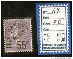 PREO - USES N° 47 - 1893-1947