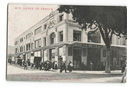 Nice Aux Dames De France 58 Avenue De La Gare Grands Magasins De Nouveautés Rue De PARIS  N183 - Non Classificati
