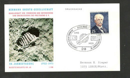 BERLIN - GERMANY - CARD - ROCKET POST , NR.68 - COSMOS - 1971. - Sonstige & Ohne Zuordnung