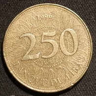 LIBAN - LEBANON - 250 LIVRES 1996 - KM 36 - ( Līrah ) - Libano