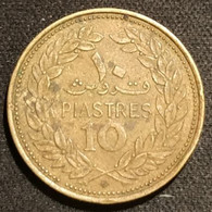 LIBAN - LEBANON - 10 PIASTRES 1975 - KM 26 - Lebanon