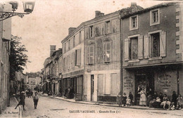 SAUZE VAUSSAIS GRANDE RUE - Sauze Vaussais