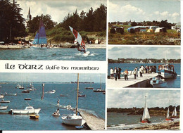 île D'ARZ - Carte Multivues - Essai Du N°16 - Archive B.E.B. Caoudal éditeur - Ile D'Arz