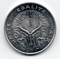 Djibouti - 5 Francs  1991 - SPL - Djibouti