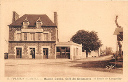 ¤¤   -   PLESLIN   -  Maison " GAUDU " , Café Du Commerce Et Route De Langrolay     -   ¤¤ - Otros & Sin Clasificación