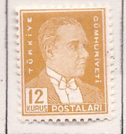 PIA- TURCHIA : 1931-38 - Effigie Di Ataturk - (Yv 814) - Neufs