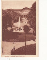 Cartolina - Torino, Giardini, Piazza. - Parks & Gärten