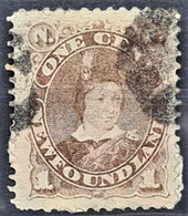 NEWFOUNDLAND 1880 - Canceled - Sc# 42 - 1c - 1865-1902