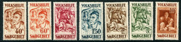 SAAR 1931 National Relief: Paintings LHM / *.  Michel 144-50 - Nuovi