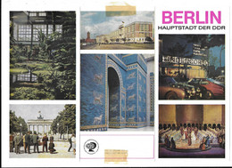 BERLIN HAUPSTADT DER DDR - DEPLIANT TOURISTIQUE - Tourism Brochures