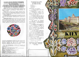 KIEV UKRAINE - DEPLIANT TOURISTIQUE - Tourism Brochures