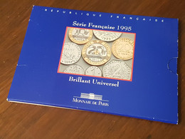Série Française Brillant Universel BU 1995 Monnaie De Paris FDC - Colecciones