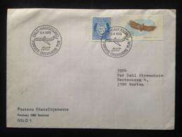 Norway, Circulated Cover, « AVIATION », 1975 - Briefe U. Dokumente