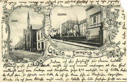 EMMERICH, Gruss Aus, Convikt, Gymnasium (1900) AK - Emmerich