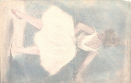 Illustrateur H Boutet, Série Danseuse à La Barre En Tutu - Boutet
