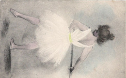 Illustrateur H Boutet, Série Danseuse à La Barre En Tutu - Boutet