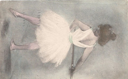 Illustrateur H Boutet, Série Danseuse à La Barre En Tutu - Boutet