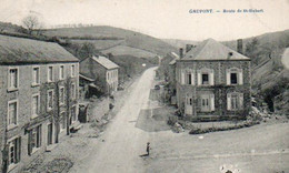 Grupont  Route De St Hubert Circulé En 1921 - Tellin