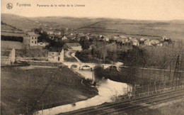 Forrieres  Panorama De La Vallée De La Lhomme Circulé En 1921 - Nassogne