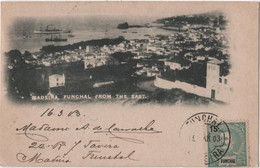 PORTUGAL MADEIRA Timbre Surcharge FUNCHAL - Madeira