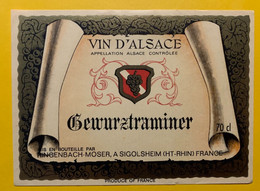 17919 - Gewurztraminer Ringenbach-Moser Sigolsheim - Gewurztraminer