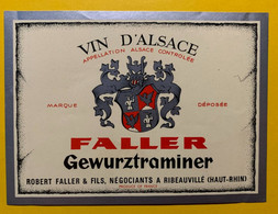 17934 - Gewurztraminer Robert Faller Ribeauvillé - Gewürztraminer